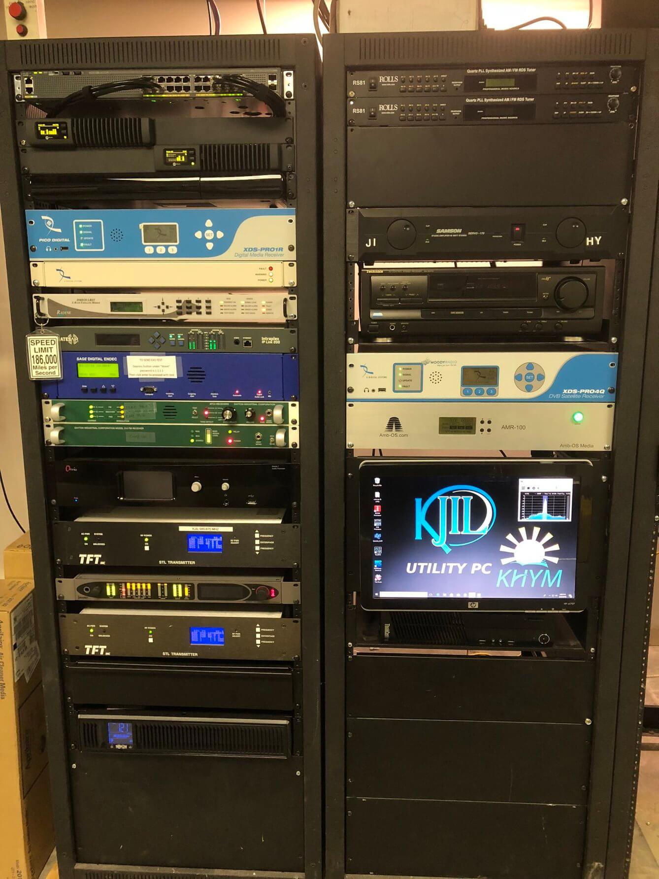 Radio rack systems